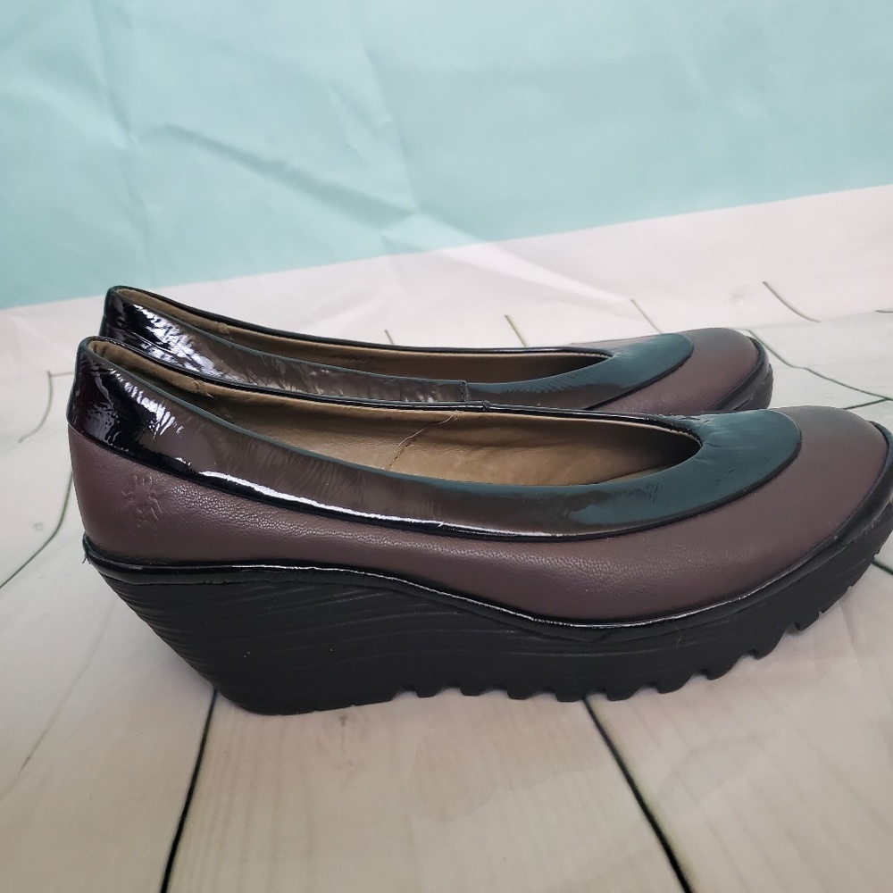 Fly London Yaz Wedges Comfort Shoes 41